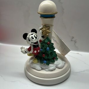 Vintage Mickey Mouse Co Cookie Stamp Mickey Christmas Tree Original Tags & Box